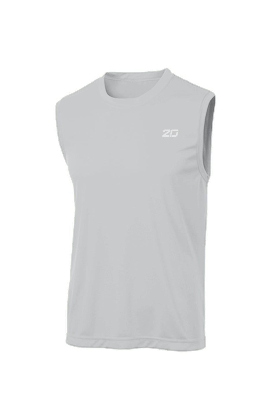 Sleeveless Competitor Tee (Silver)