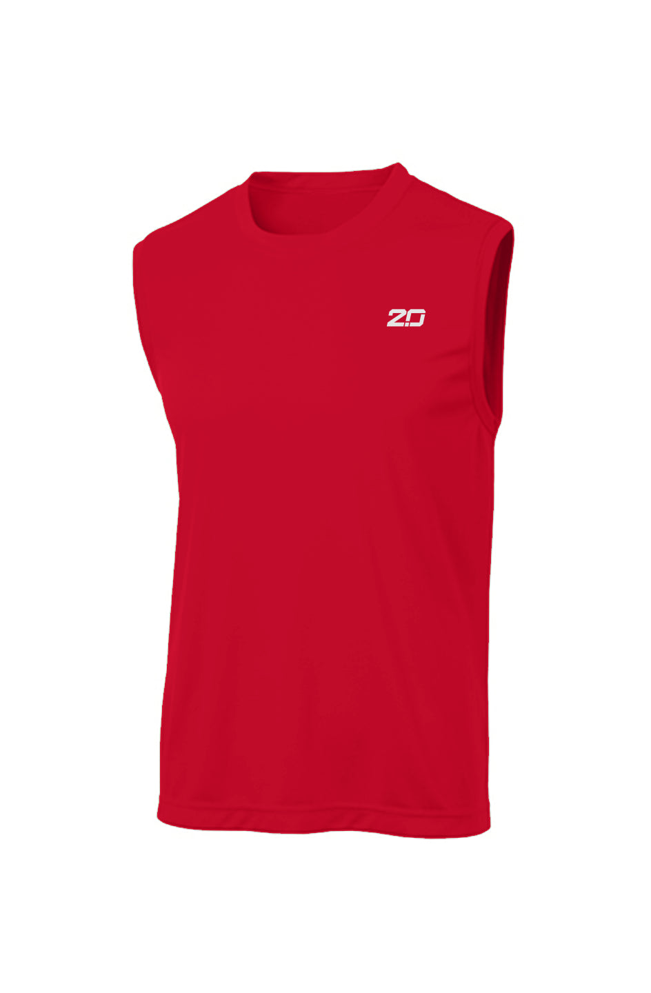 Sleeveless Competitor Tee (Red)