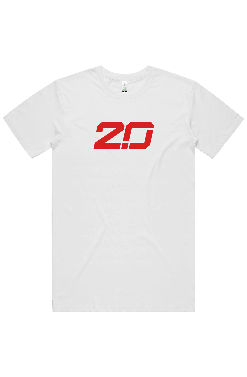 The Red Tee (White)
