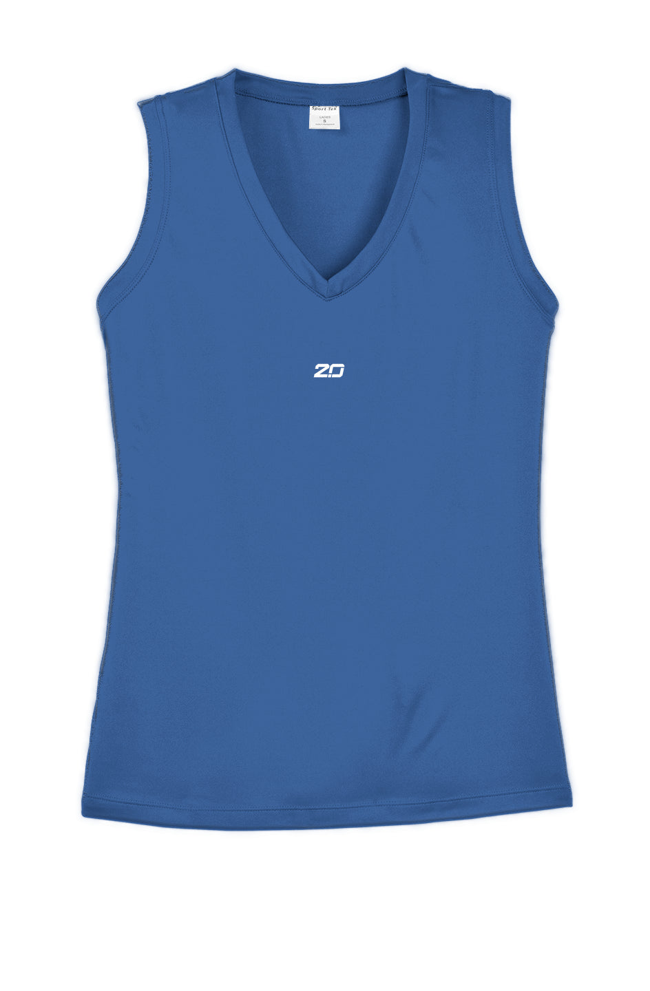 Women's Competitor V-Neck Tee (Royal Blue)