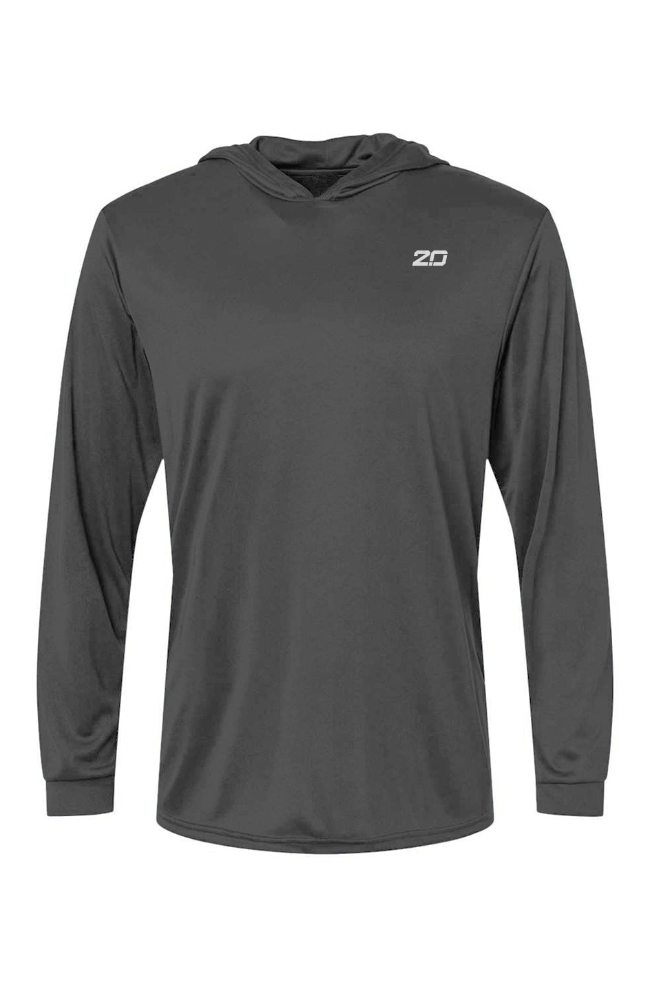 Bahama Performance Hooded LS T-Shirt (Graphite)