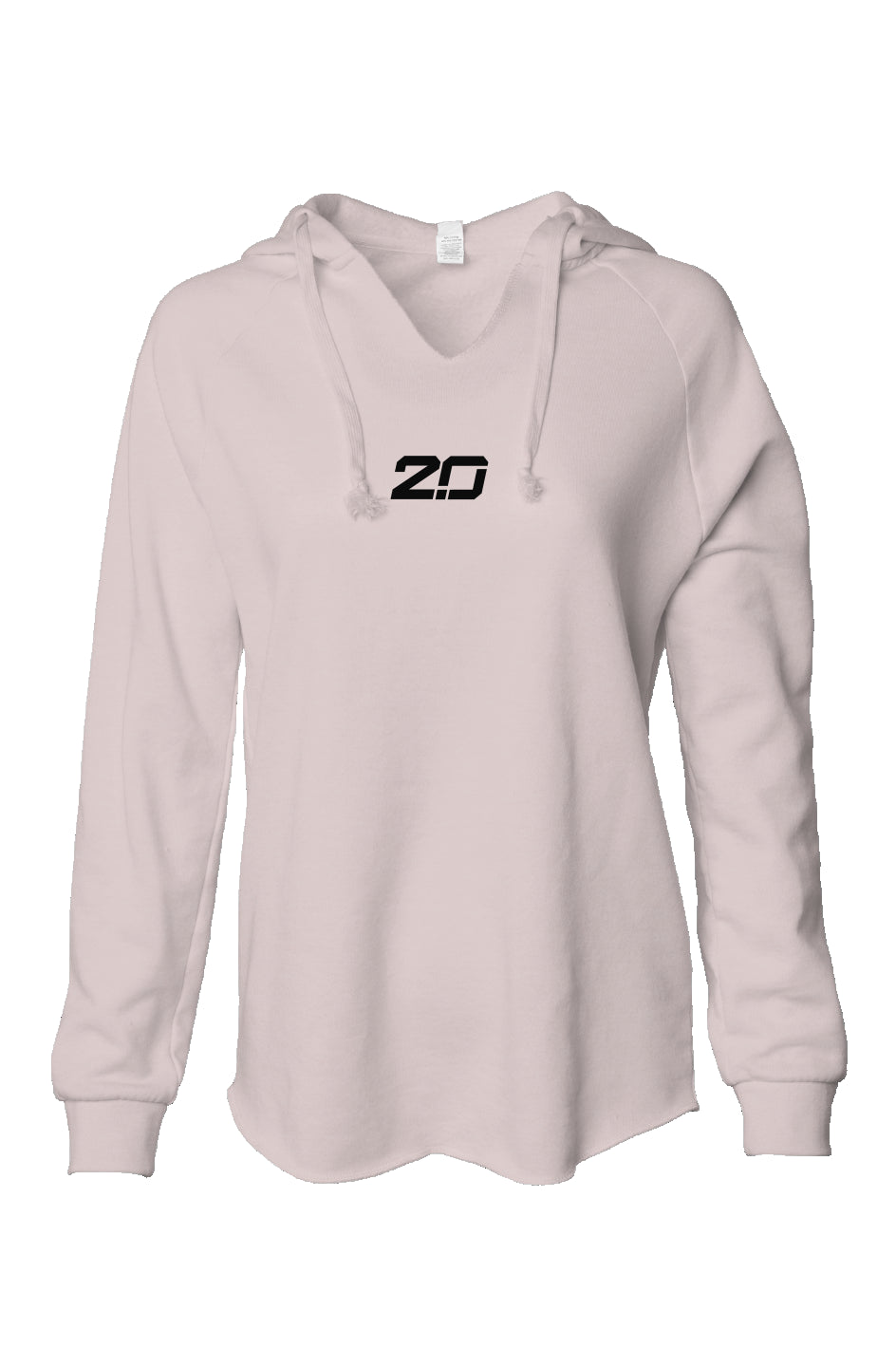 Women's Lightweight Wash Hoodie (Blush)