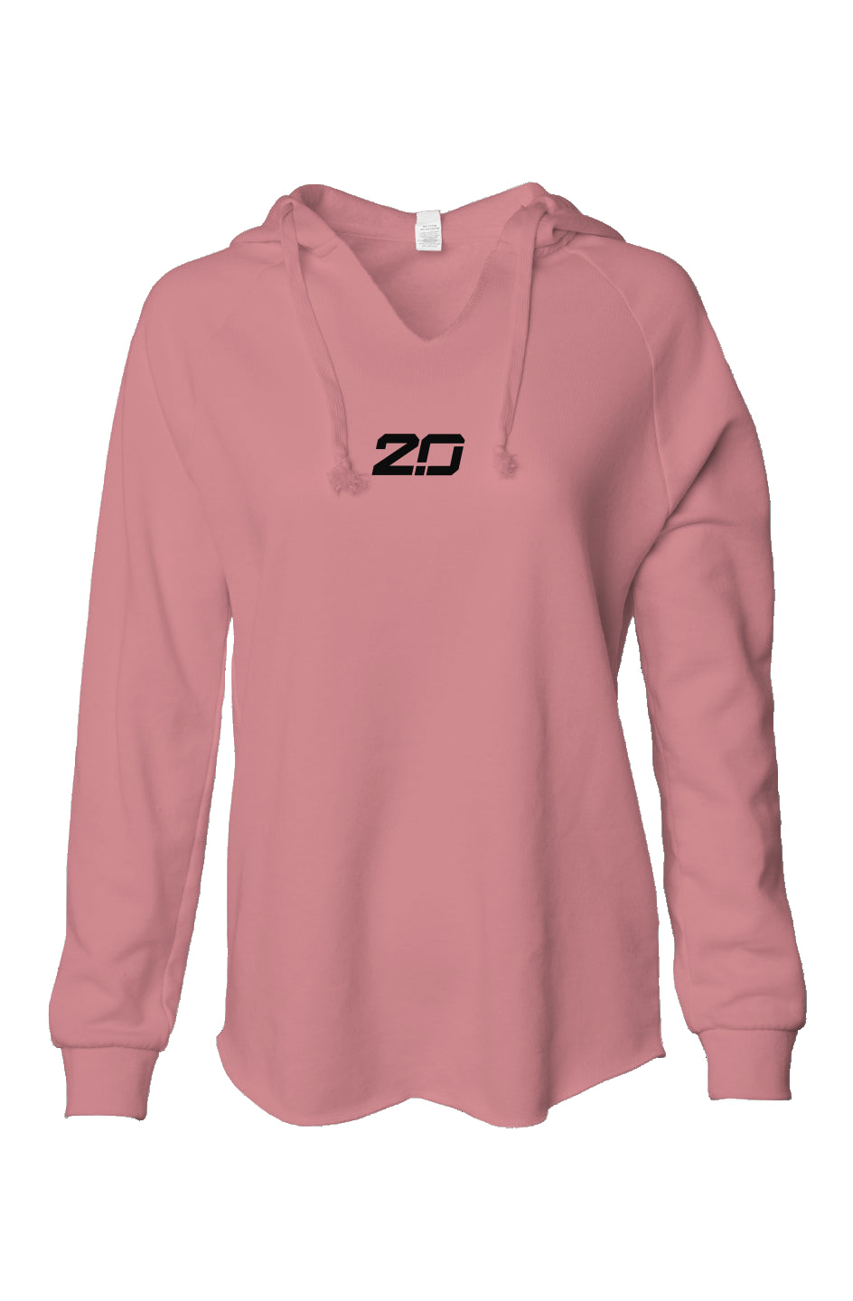 Women's Lightweight Wash Hoodie (Dusty Rose)