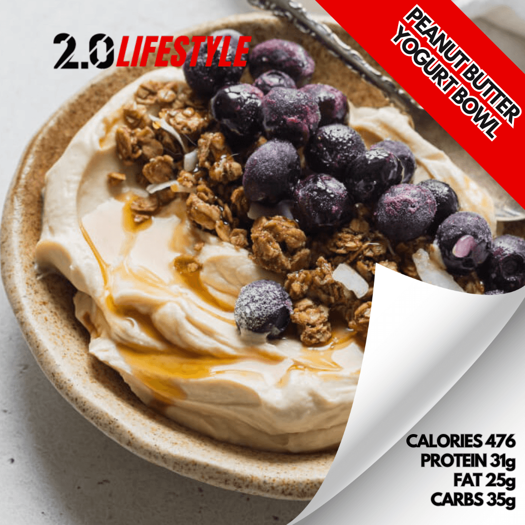 Peanut Butter Yogurt Bowl