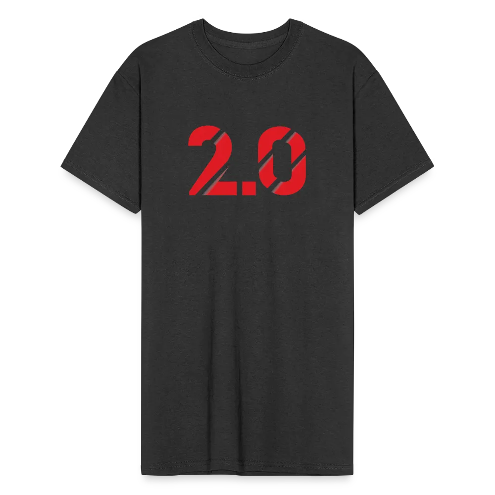 Red One Tee - black