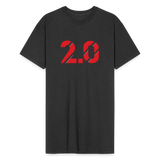 Red One Tee - black