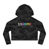 Full of Color Cropped Hoodie