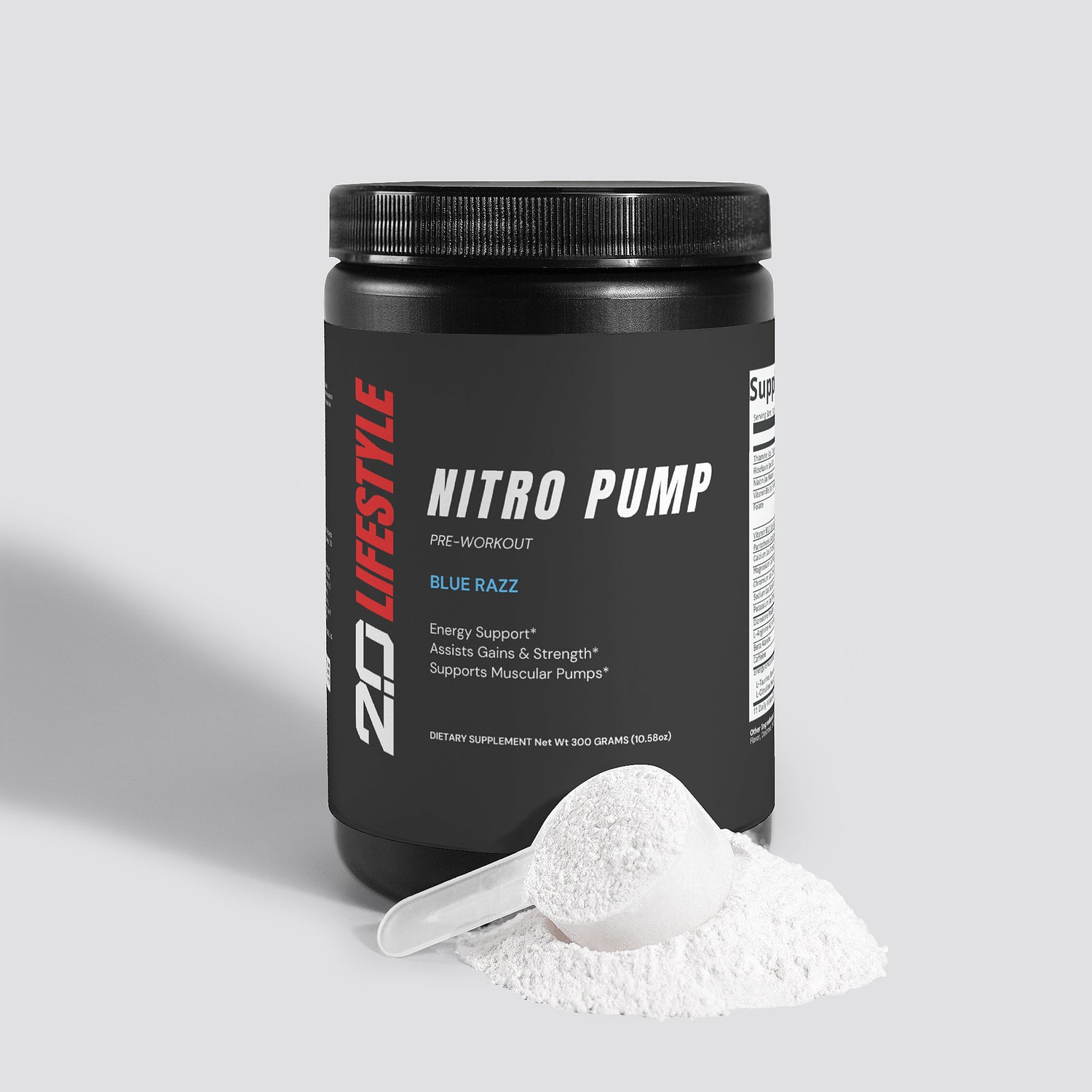 Nitro Pump Blue Razz