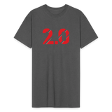 Red One Tee - charcoal