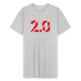 Red One Tee - heather gray