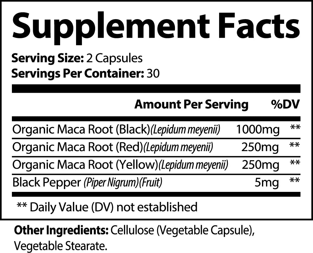 MACA 3X - 2.0 Lifestyle