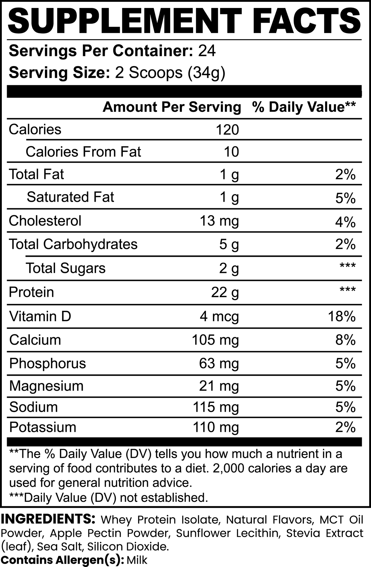 IsoPro Whey (Vanilla)