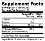 Grass-Fed Hydrolyzed Collagen Peptide