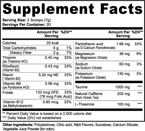 Electro Fueler (Fruit Punch)