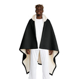 Hooded Sherpa Fleece Blanket