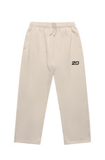 Relax Cuffless Trackpants (Bone)
