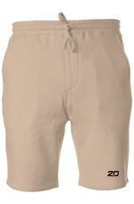 Pigment Dyed Fleece Shorts