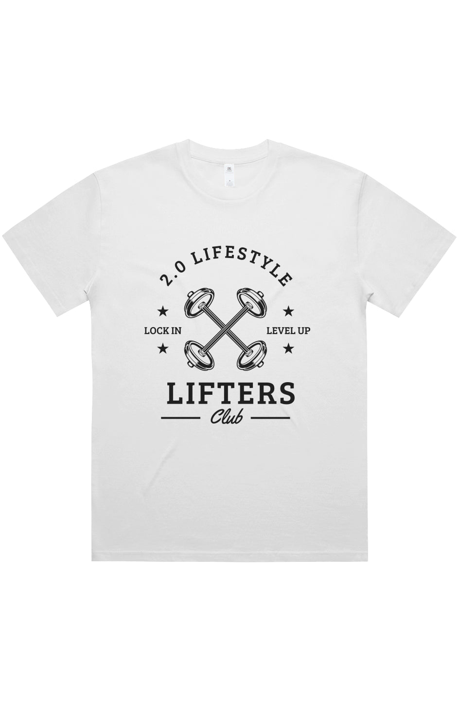 Lifters Club Block Oversized Tee