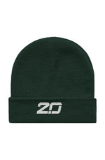 Rebirth Cuff Beanie (Pine Green)