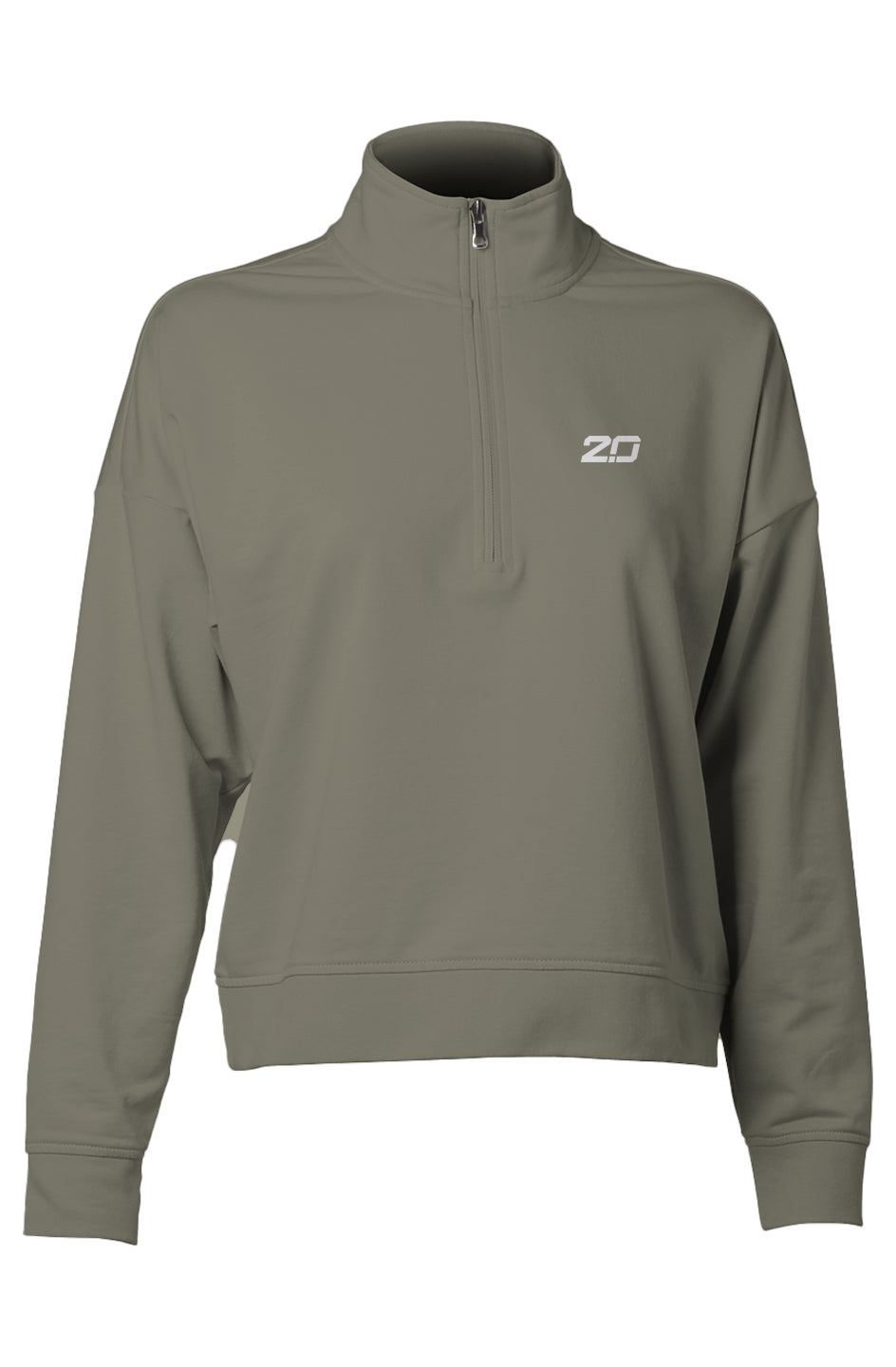 Womens Perform Quarter Zip (Pine)