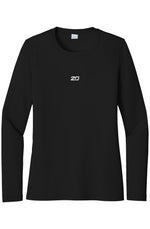 Women's Posi UV Pro Long Sleeve T-Shirt (Black)