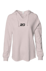 Women's Lightweight Wash Hoodie (Blush)
