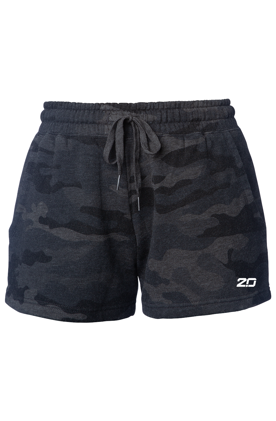 Black Camo Heather Shorts