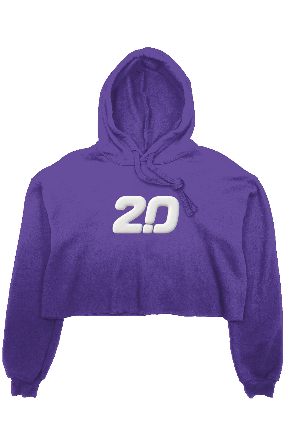 Perform Crop Fleece Hoodie