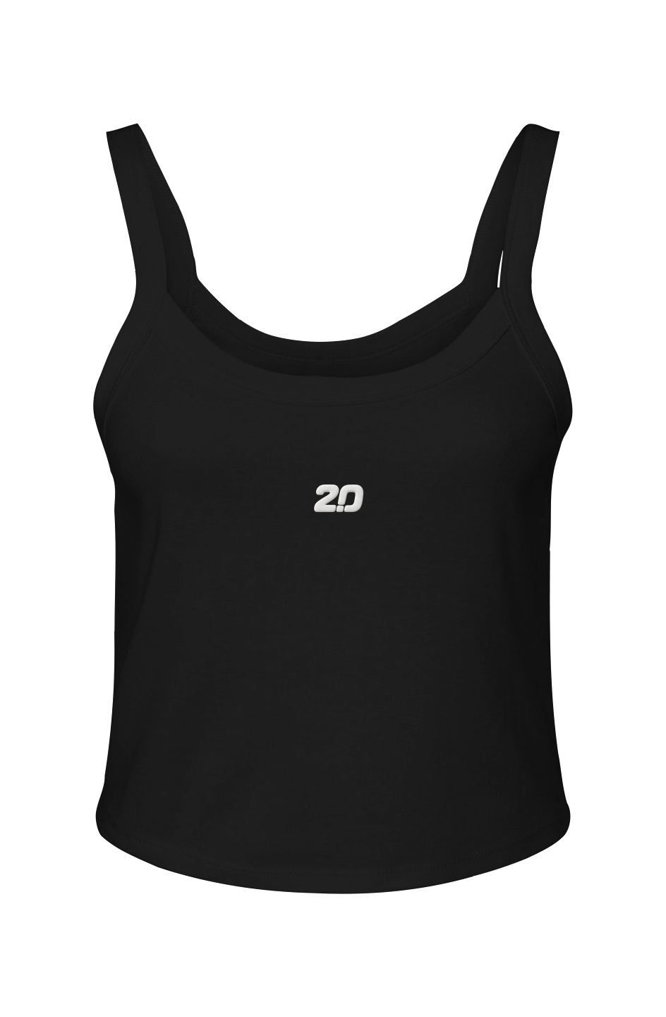 Micro Rib Spaghetti Strap Tank