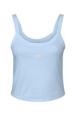Micro Rib Spaghetti Strap Tank