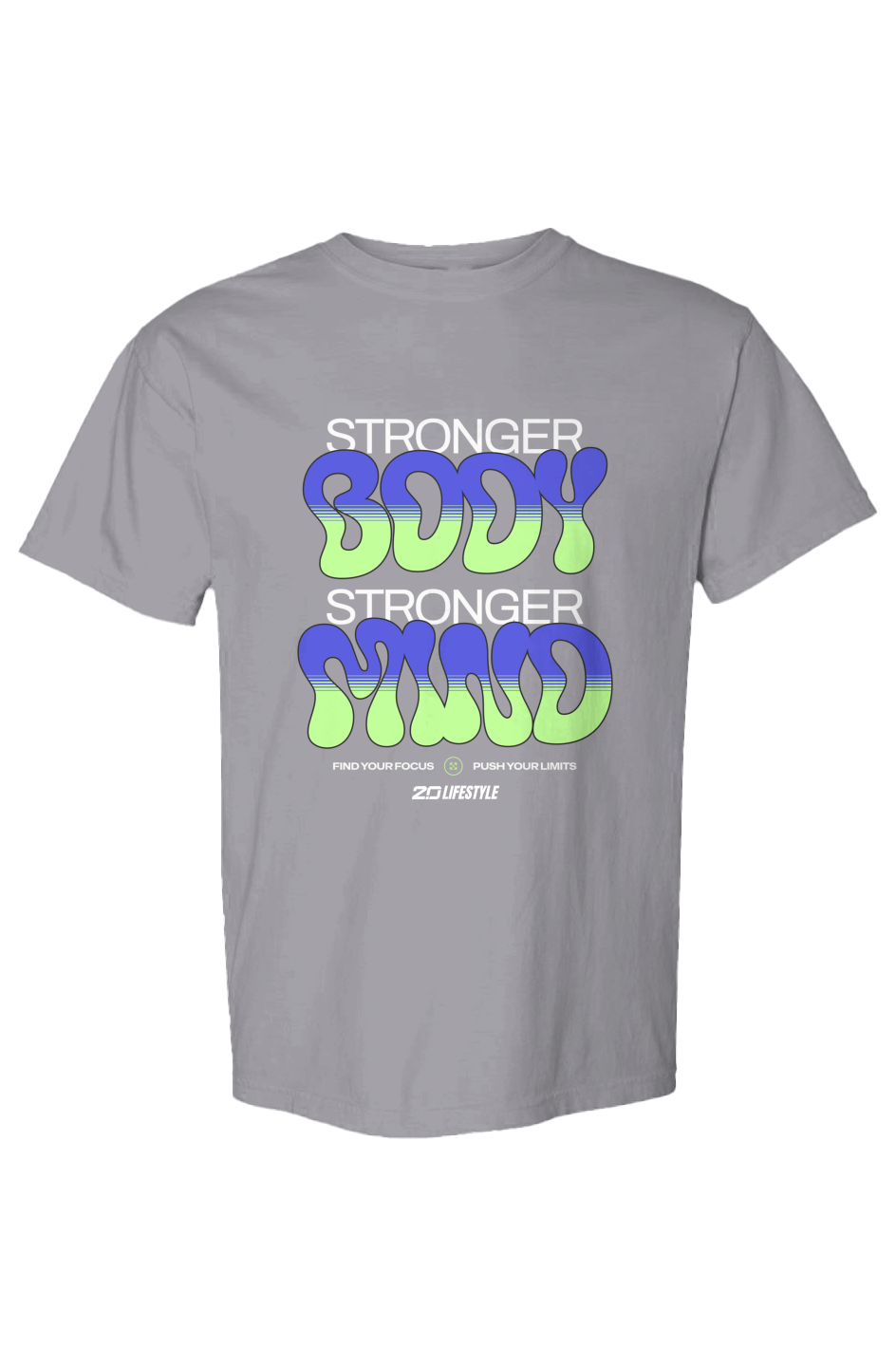 Strong Body & Mind Heavyweight T Shirt