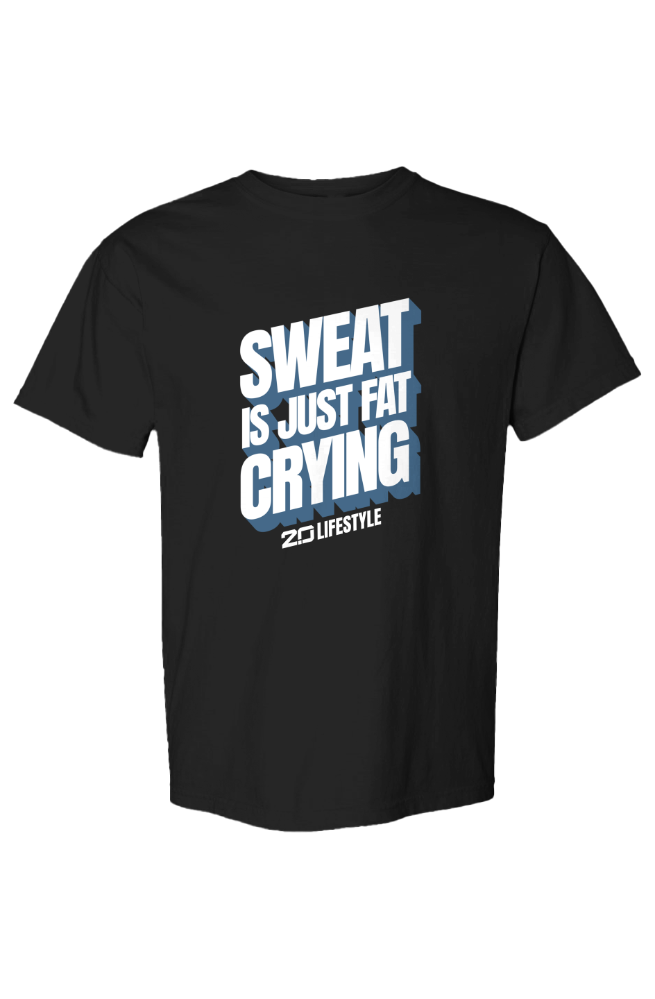 Sweat is Just Fat Crying Heavyweight T Shirt