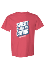 Sweat is Just Fat Crying Heavyweight T Shirt