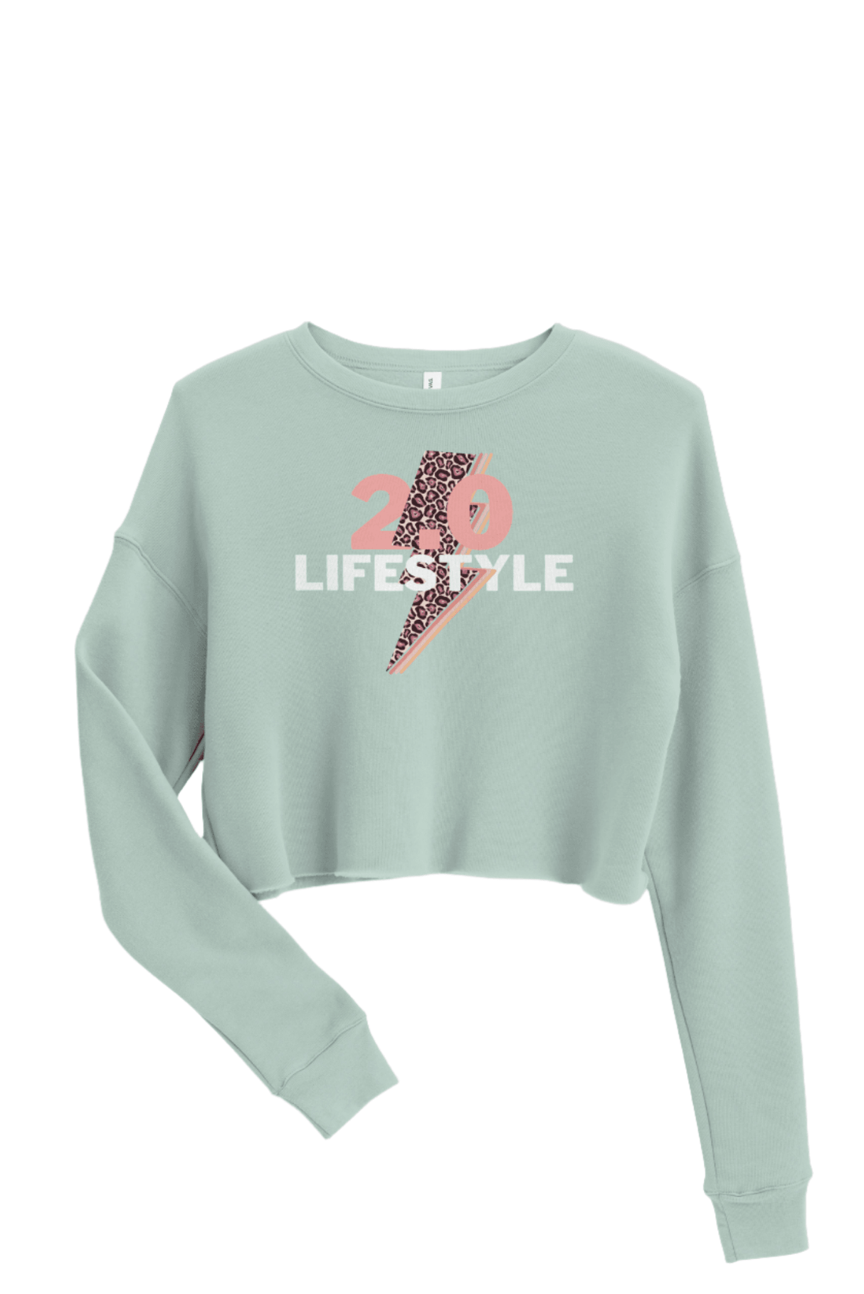 Lightning: Ashley Crop Sweatshirt