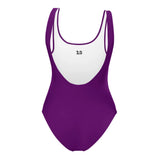 Full of Color Purple One-Piece Swimsuit