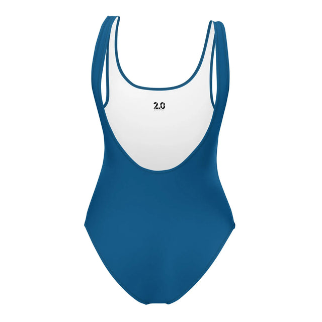 Full of Color Blue One-Piece Swimsuit