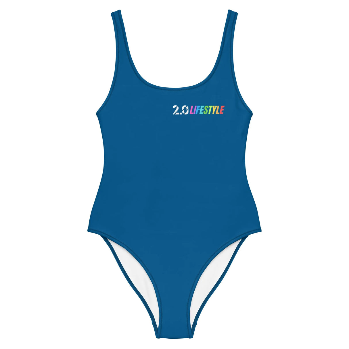 Full of Color Blue One-Piece Swimsuit