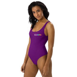 Full of Color Purple One-Piece Swimsuit