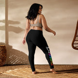 Full of Color Black Leggings