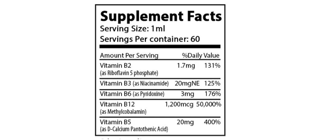 B - 12 Vitamin Drops - 2.0 Lifestyle