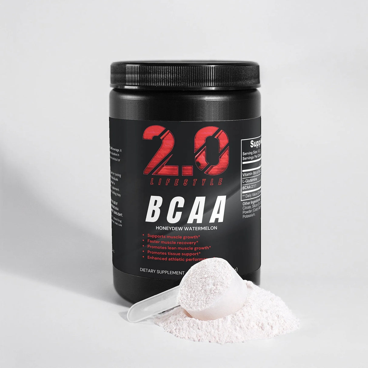 BCAA Powder (Honeydew/Watermelon) - 2.0 Lifestyle