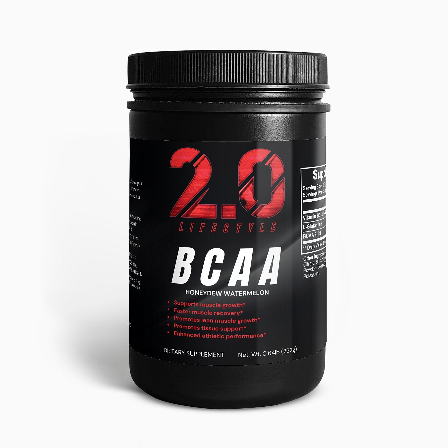 BCAA Powder (Honeydew/Watermelon) - 2.0 Lifestyle