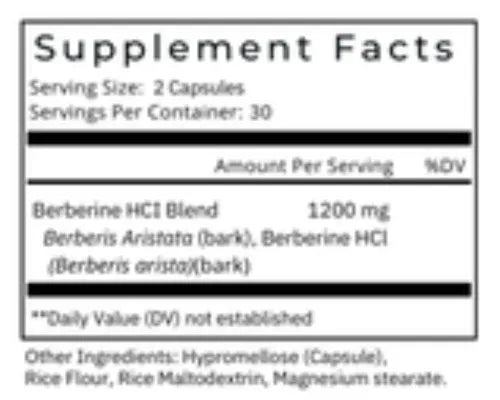 Berberine HCL - 2.0 Lifestyle