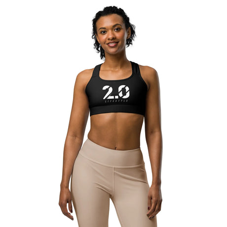 Black Leveled Up Sports Bra - 2.0 Lifestyle