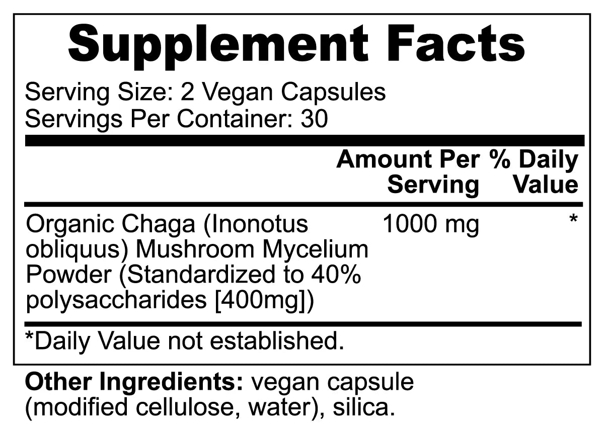 Chaga Mushroom - 2.0 Lifestyle