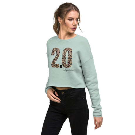 Cheetah 2.0: Ashley Crop Sweatshirt - 2.0 Lifestyle