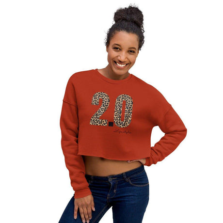 Cheetah 2.0: Ashley Crop Sweatshirt - 2.0 Lifestyle