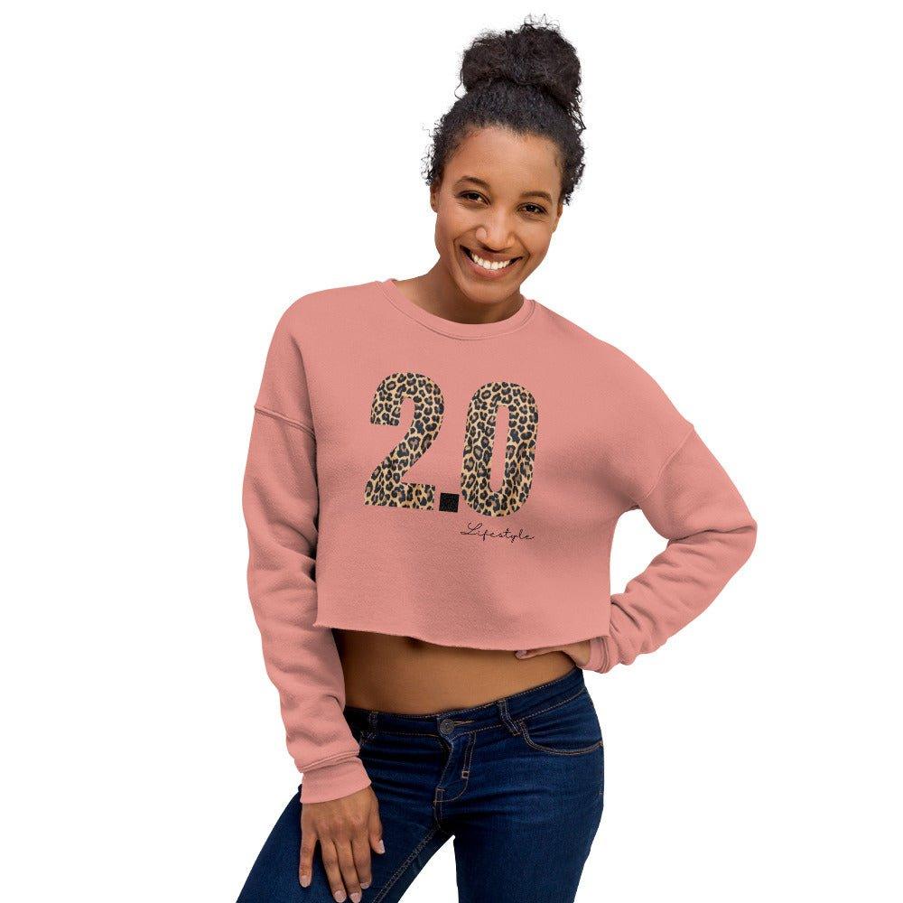 Cheetah 2.0: Ashley Crop Sweatshirt - 2.0 Lifestyle