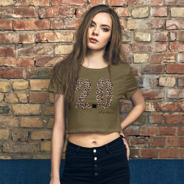 Cheetah 2.0: Ashley Crop Tee - 2.0 Lifestyle