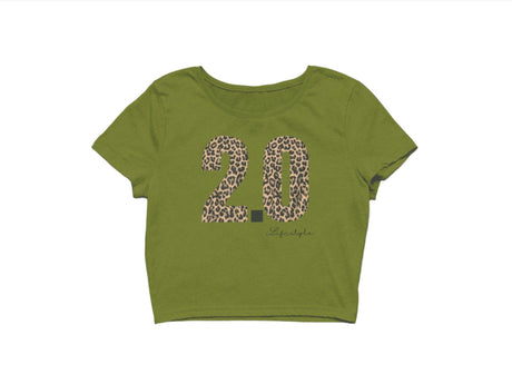 Cheetah 2.0: Ashley Crop Tee - 2.0 Lifestyle